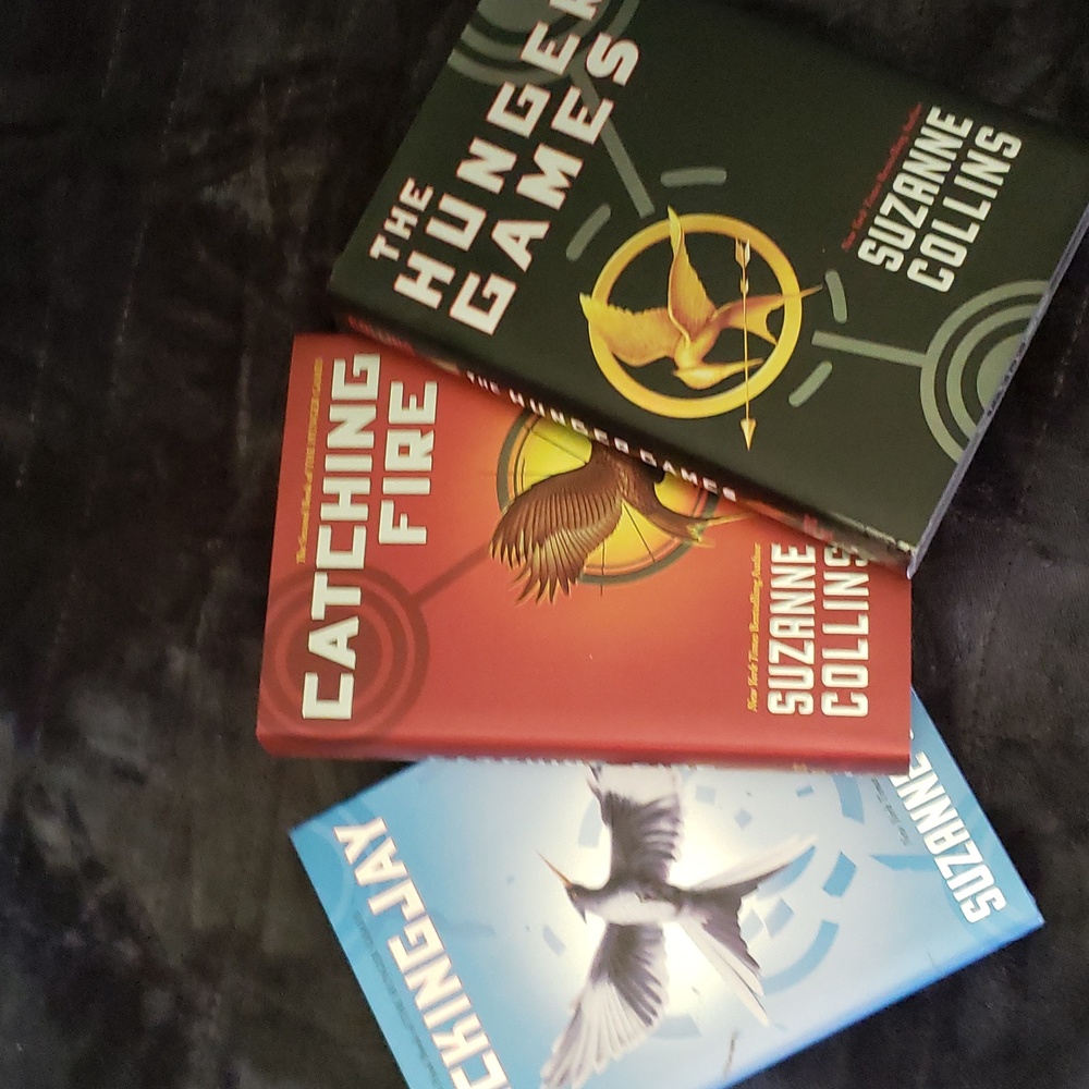 The Hunger Games hardback books